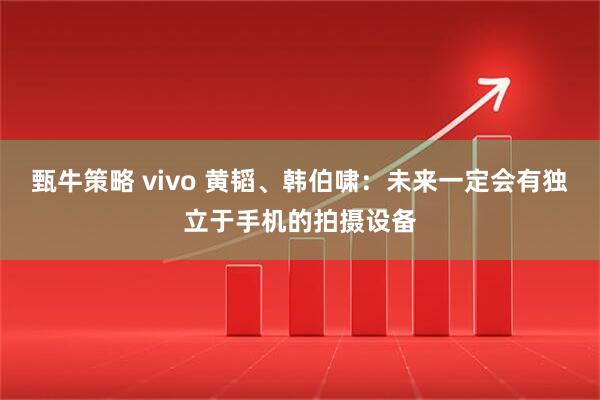 甄牛策略 vivo 黄韬、韩伯啸：未来一定会有独立于手机的拍摄设备